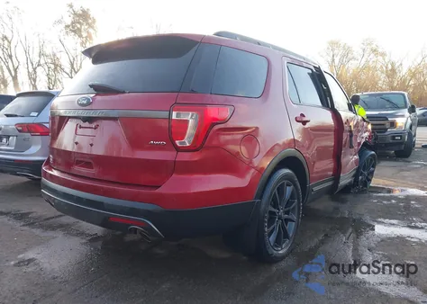2017 Ford Explorer Xlt from USA, damaged, VIN 1FM5K8D80HGD46238